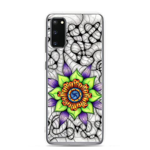 Ethereal Mandala Clear Case for Samsung® - Martin K Designs