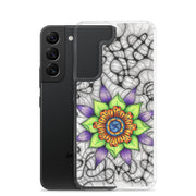 Ethereal Mandala Clear Case for Samsung® - Martin K Designs