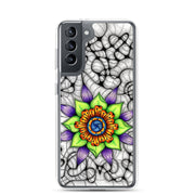 Ethereal Mandala Clear Case for Samsung® - Martin K Designs
