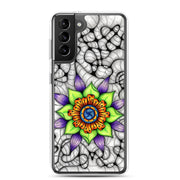 Ethereal Mandala Clear Case for Samsung® - Martin K Designs
