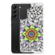 Ethereal Mandala Clear Case for Samsung® - Martin K Designs