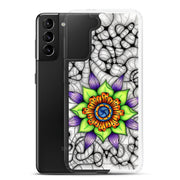 Ethereal Mandala Clear Case for Samsung® - Martin K Designs