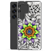 Ethereal Mandala Clear Case for Samsung® - Martin K Designs