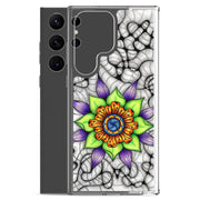 Ethereal Mandala Clear Case for Samsung® - Martin K Designs