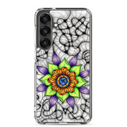 Ethereal Mandala Clear Case for Samsung® - Martin K Designs