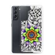 Ethereal Mandala Clear Case for Samsung® - Martin K Designs