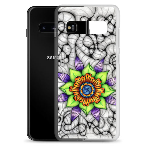 Ethereal Mandala Clear Case for Samsung® - Martin K Designs