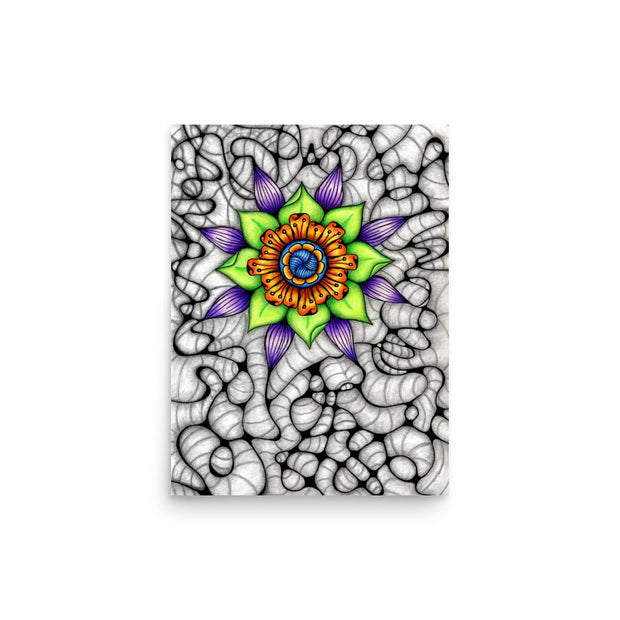 Ethereal Mandala Print - Martin K Designs