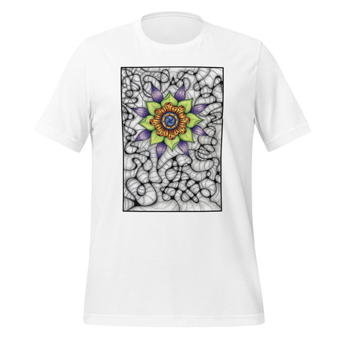 Ethereal Mandala Unisex Eco t-shirt - Martin K Designs