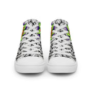 Ethereal Men’s high top canvas shoes - Martin K Designs
