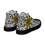Ethereal Men’s high top canvas shoes - Martin K Designs