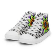 Ethereal Men’s high top canvas shoes - Martin K Designs