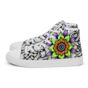 Ethereal Women’s high top canvas shoes - Martin K Designs