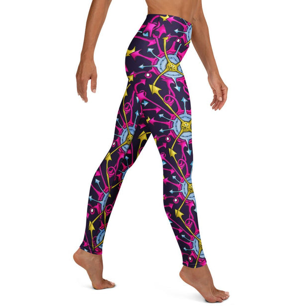 Everyway High Rise Yoga Leggings with Inside Pocket - Martin K Designs