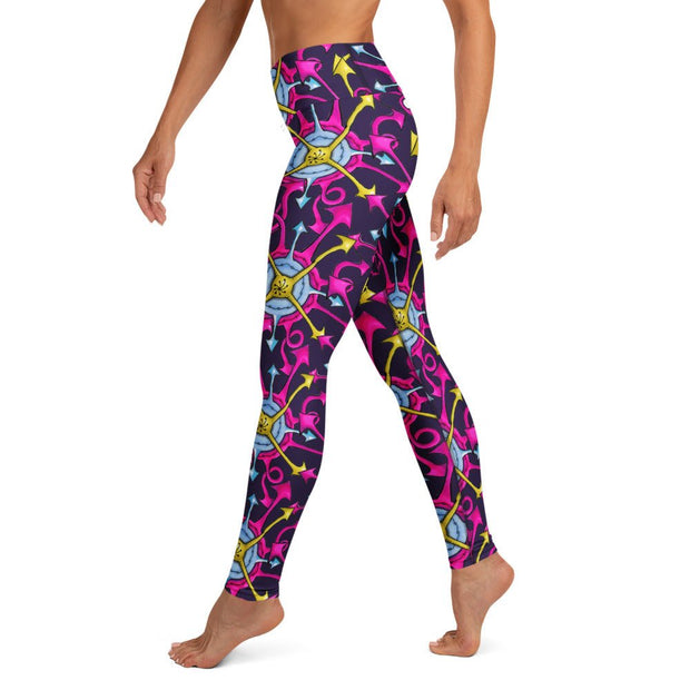 Everyway High Rise Yoga Leggings with Inside Pocket - Martin K Designs