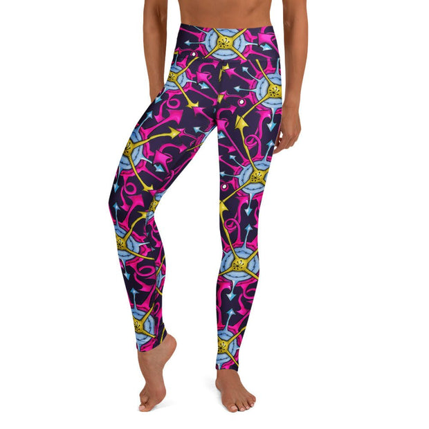 Everyway High Rise Yoga Leggings with Inside Pocket - Martin K Designs
