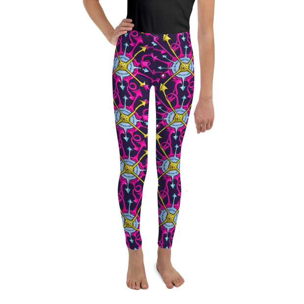 Everyway Mid Rise Youth Leggings - Martin K Designs