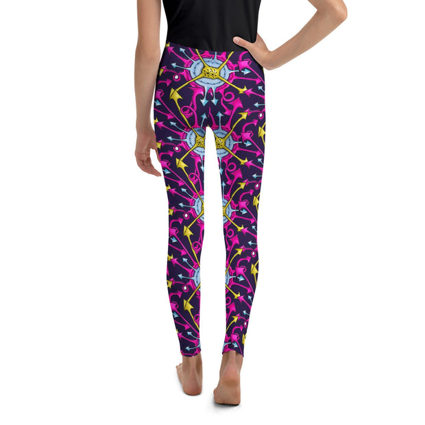 Everyway Mid Rise Youth Leggings - Martin K Designs
