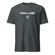 FEAR is a LIAR Dark Unisex T-Shirt - detail view