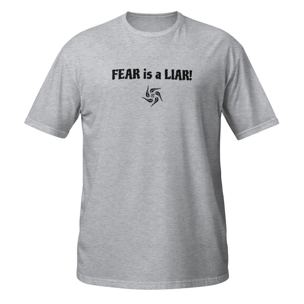 FEAR is a LIAR Light Unisex T-Shirt - detail view