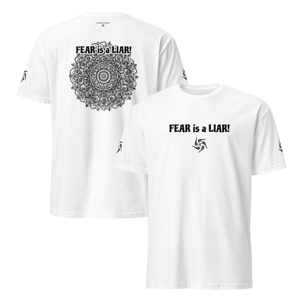 FEAR is a LIAR Light Unisex T-Shirt - Flowstate Apparel