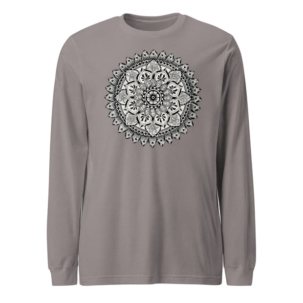 Fertile Ground Mandala Unisex Long Sleeve Tee - Martin K Designs