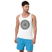 Fertile Ground Mandala Unisex Tank Top - Martin K Designs