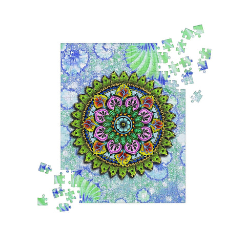 Fertile Mandala Jigsaw Puzzle - Martin K Designs