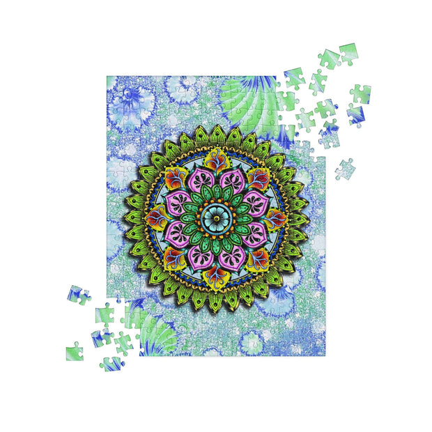 Fertile Mandala Jigsaw Puzzle - Martin K Designs