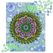 Fertile Mandala Jigsaw Puzzle - Martin K Designs