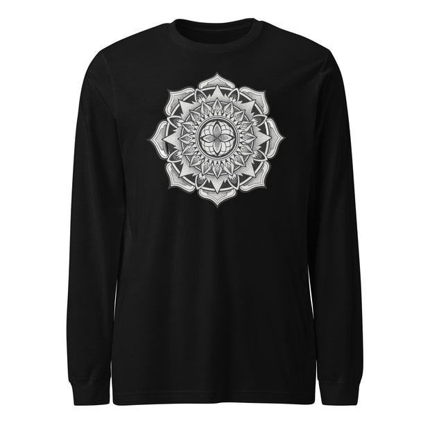 Fire Mandala Unisex Long Sleeve Tee - Martin K Designs