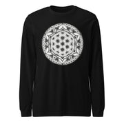 Flower of Life I Mandala Unisex Long Sleeve Tee - Martin K Designs