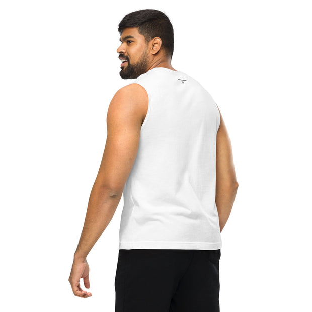 Flower of Life II Mandala 4 Unisex Muscle Shirt - Martin K Designs