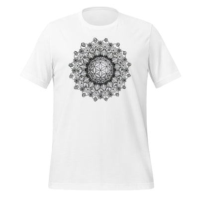 Flower of Life II Mandala Unisex Eco t-shirt - Martin K Designs