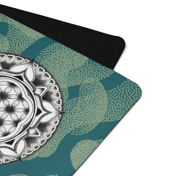 Flower of Life Yoga Mat - Martin K Designs