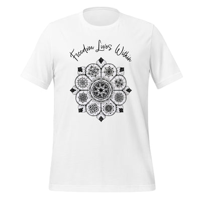Freedom Lives Within Unisex Eco t-shirt - Martin K Designs