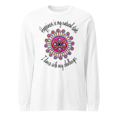 Happiness Is My Natural State Unisex Long Sleeve Tee - Martin K Designs