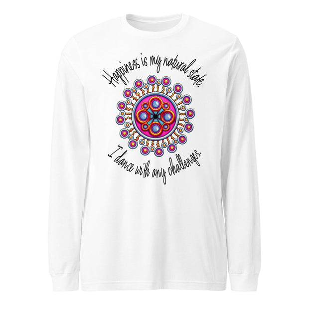 Happiness Is My Natural State Unisex Long Sleeve Tee - Martin K Designs