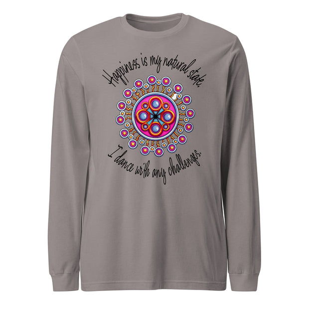 Happiness Is My Natural State Unisex Long Sleeve Tee - Martin K Designs