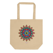 Heart Mandala Eco Tote Bag - Martin K Designs
