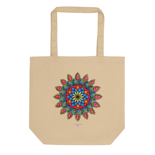 Heart Mandala Eco Tote Bag - Martin K Designs