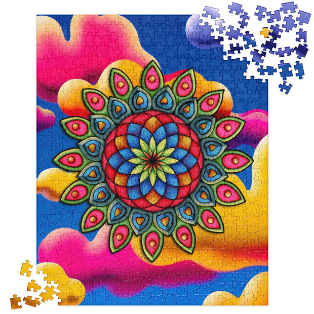 Heart Mandala Puzzle - Martin K Designs