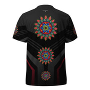 Heart Mandala Recycled unisex sports jersey - Martin K Designs