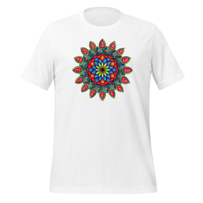 Heart Mandala Unisex Eco t-shirt - Martin K Designs