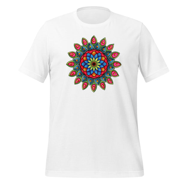 Heart Mandala Unisex Eco t-shirt - Martin K Designs