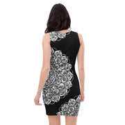 Interconnection Mandala Bodycon Dress - Martin K Designs