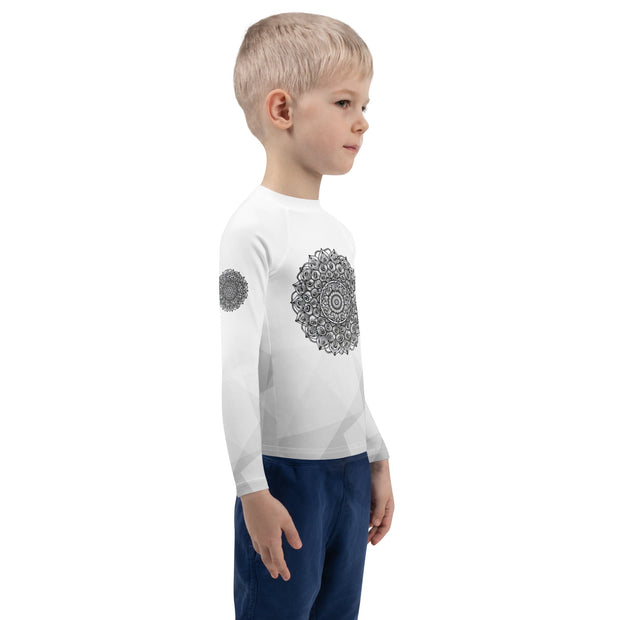 Interconnection Mandala Kids Rash Guard - Martin K Designs