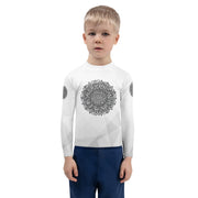 Interconnection Mandala Kids Rash Guard - Martin K Designs