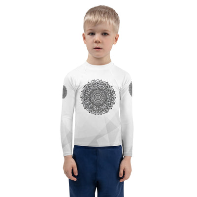 Interconnection Mandala Kids Rash Guard - Martin K Designs