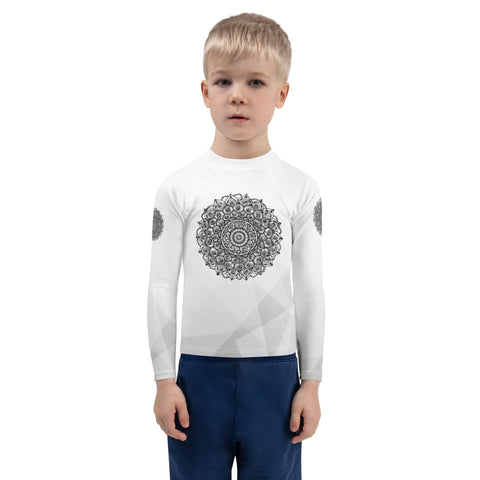 Interconnection Mandala Kids Rash Guard - Martin K Designs
